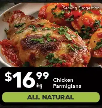 Ritchies Chicken Parmigiana offer