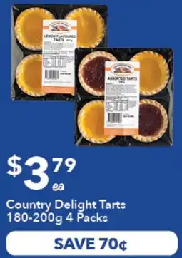 Ritchies Country Delight Tarts offer