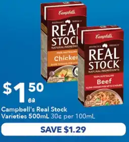 Ritchies Campbell's Real Stock Varieties offer