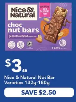 Ritchies Nice & Natural Nut Bar offer