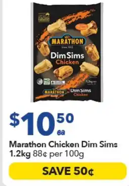 Ritchies Marathon Chicken Dim Sims offer