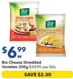 Ritchies Bio Cheese Shredded offer
