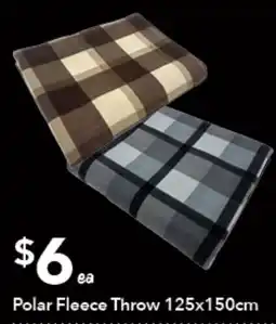 Ritchies Polar Fleece Throw offer