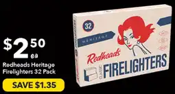 Ritchies Redheads Heritage Firelighters offer