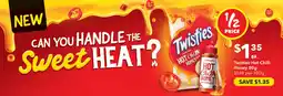 Ritchies Twisties Hot Chilli Honey offer