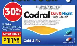 Cincotta Chemist CODRAL PE Day & Night + Dry Cough offer