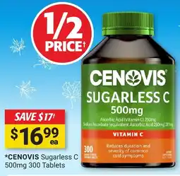 Cincotta Chemist CENOVIS Sugarless C offer