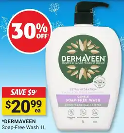 Cincotta Chemist Dermaveen soap-free wash offer