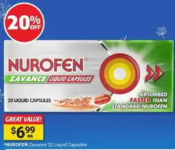 Cincotta Chemist Nurofen zavance offer