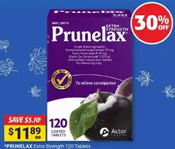 Cincotta Chemist PRUNELAX Extra Strength offer