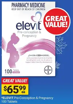 Cincotta Chemist ELEVIT Pre-Conception & Pregnancy offer