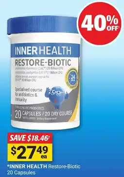 Cincotta Chemist Inner health restore biotic offer