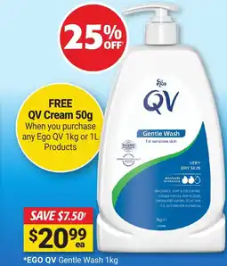 Cincotta Chemist Qv cream offer