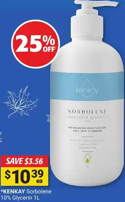 Cincotta Chemist Kenkay sorbolene offer