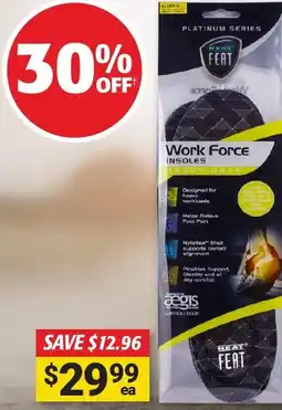 Cincotta Chemist Work force insoles offer