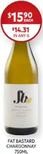 Harry Brown Fat bastard chardonnay offer