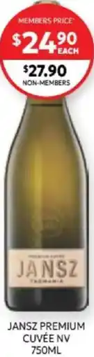 Harry Brown Jansz premium cuvee offer