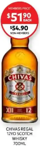 Harry Brown Chivas regal scotch whisky offer