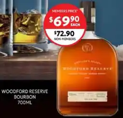Harry Brown Woodford reserve bourbon offer