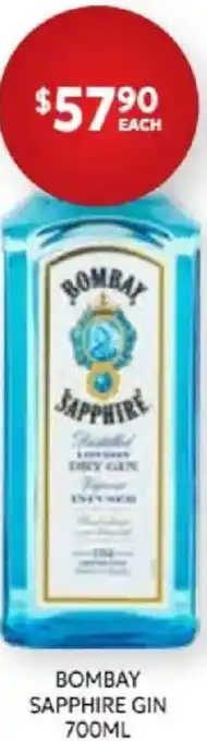 Harry Brown Bombay sapphire gin offer