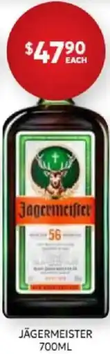Harry Brown Jagermeister offer
