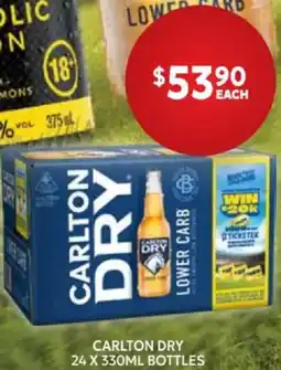 Harry Brown Carlton dry offer