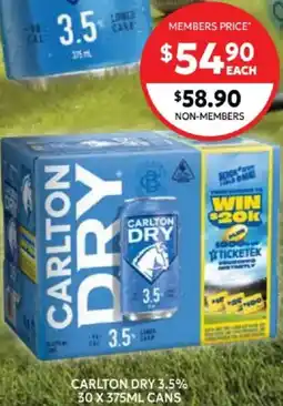 Harry Brown Carlton dry offer