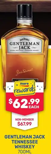 SipnSave Gentleman jack tennessee whiskey offer