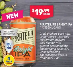 SipnSave Pirate life bright ipa offer