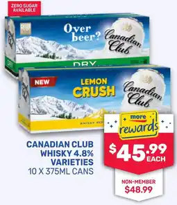 SipnSave Canadian club whisky offer