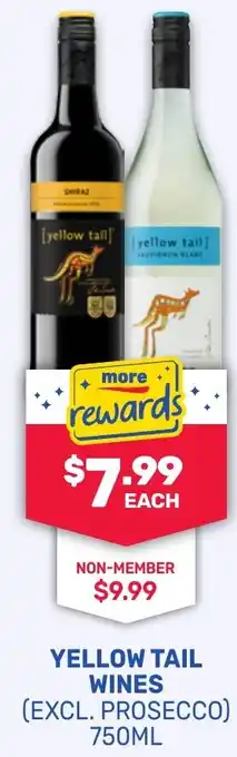SipnSave Yellow tail wines offer