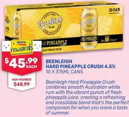 SipnSave Beenleigh hard pineapple crush offer