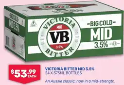 SipnSave Victoria bitter mid 3.5% offer