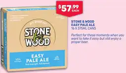 SipnSave Stone & wood easy pale ale offer