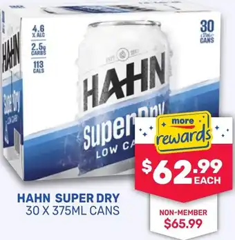 SipnSave Hahn super dry offer
