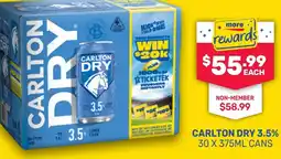SipnSave Carlton dry 3.5% offer