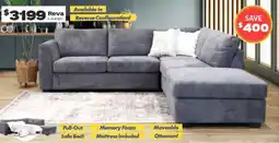 ComfortStyle Furniture & Bedding Reva lounge offer