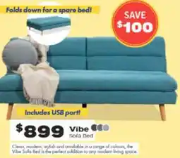 ComfortStyle Furniture & Bedding Vibe sofa bed offer