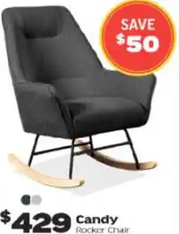 ComfortStyle Furniture & Bedding Candy Rocker Chair offer