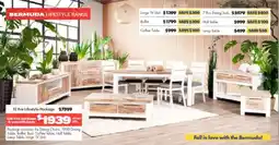 ComfortStyle Furniture & Bedding Bermuda 12 pce lifestyle package offer