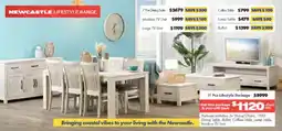 ComfortStyle Furniture & Bedding Newcastle 11 pcs lifestyle package offer