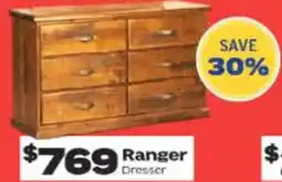 ComfortStyle Furniture & Bedding Ranger Dresser offer