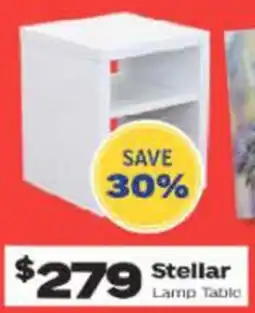 ComfortStyle Furniture & Bedding Stellar lamp table offer
