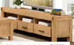 ComfortStyle Furniture & Bedding Coral 2 drawer tv unit offer