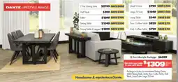 ComfortStyle Furniture & Bedding Dante 12 pcs lifestyle package offer