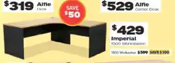 ComfortStyle Furniture & Bedding Imperial 1500 workstation offer