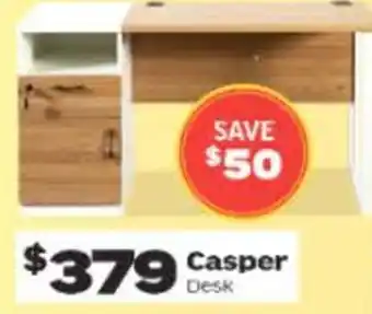 ComfortStyle Furniture & Bedding Casper Desk offer