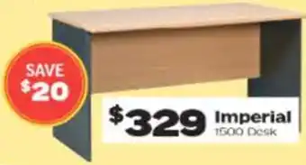 ComfortStyle Furniture & Bedding Imperial 1500 Desk offer