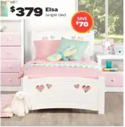 ComfortStyle Furniture & Bedding Elsa Single Bed offer
