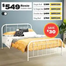 ComfortStyle Furniture & Bedding Rosie Queen Bed offer